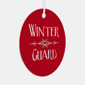 Ornement En Métal Ligne décorative de garde d'hiver (Avant droite)