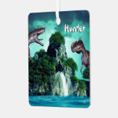 Ornement En Métal L'île de Dinosaur (Avant gauche)