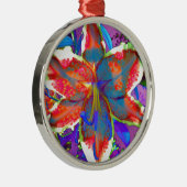 Ornement En Métal Lily rétro (Droite)