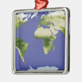 Ornement En Métal L'Indice de Végétation De Différence Normalisée (Gauche)