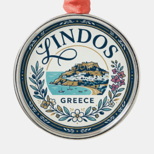 Ornement En Métal Lindos, Rhodes Grèce