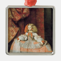 L'Infanta Maria Marguerita dans le rose