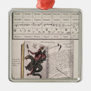 Ornement En Métal Livre des spiritueux