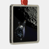 Ornement En Métal L'observation Lunar CRater (Droite)