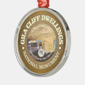 Ornement En Métal Logements Gila Cliff (NM) (Gauche)