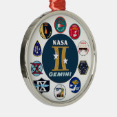 Ornement En Métal Logo commémoratif de Gémeaux (Droite)