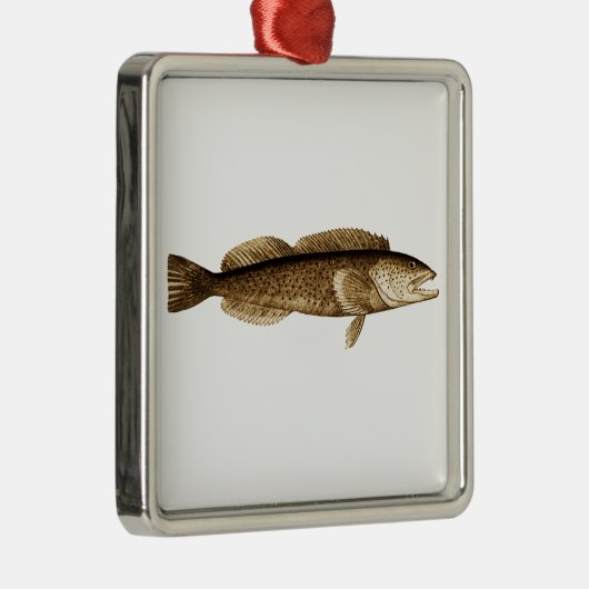 Ornement En Métal Logo de Lingcod (Droite)