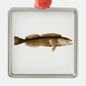 Ornement En Métal Logo de Lingcod (Devant)