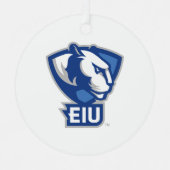 Ornement En Métal Logo Eastern Illinois University Panthers (Recto)