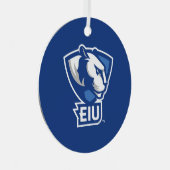 Ornement En Métal Logo Eastern Illinois University Panthers (Avant droite)