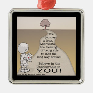 Ornement En Métal Long trajet