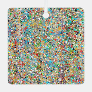 Ornement En Métal L'ornement métallique de Confetti