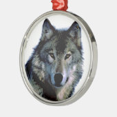 Ornement En Métal Loup (Gauche)
