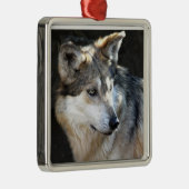 Ornement En Métal Loup gris mexicain (Droite)