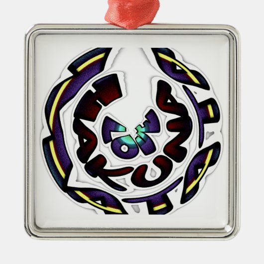 Ornement En Métal Love Hakuna Matata beaux cadeaux (Devant)