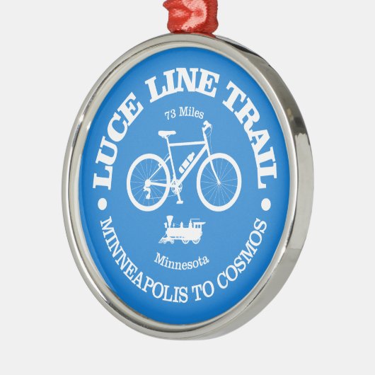 Ornement En Métal Luce Line Trail (cyclisme) (Gauche)