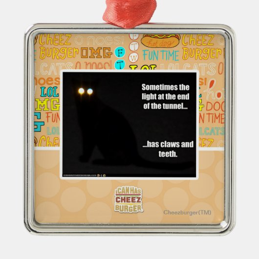 Ornement En Métal Lumière à l'extrémité du tunnel (Devant)