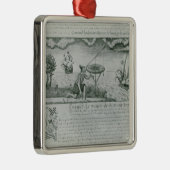 Ornement En Métal L'utilisation du sextant (Droite)