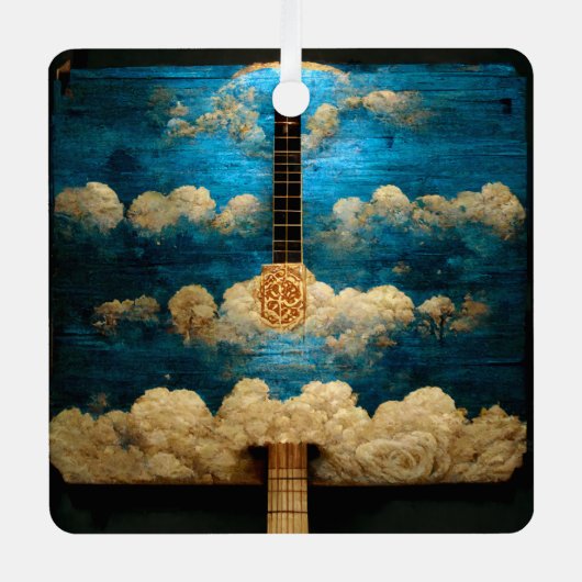 Ornement En Métal M. Sony's Magic Cigar Box Guitar I & II (Recto)