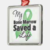 Ornement En Métal Ma moelle a sauvé une vie (Gauche)