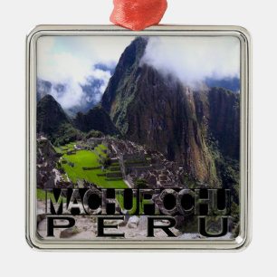 Ornement En Métal Machu Picchu