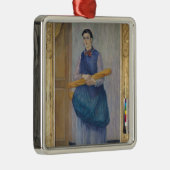 Ornement En Métal Madame Carrying Bread, 1889 (Droite)