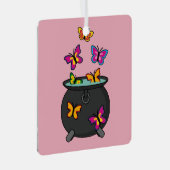 Ornement En Métal Magical Butterflies from a cauldron (Avant droite)