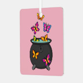 Ornement En Métal Magical Butterflies from a cauldron (Avant gauche)