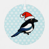 Ornement En Métal Magpie Père Noël (Recto)