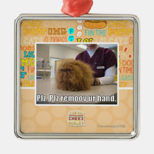 Ornement En Métal Main d'ur de remoov de PLZ