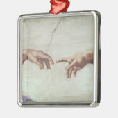 Ornement En Métal Mains de Dieu et d'Adam (Gauche)