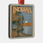 Ornement En Métal Maison arrière encore en Indiana (Droite)