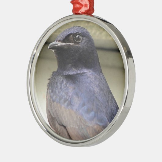 Ornement En Métal Majestic Purple Martin (Gauche)