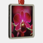 Ornement En Métal Malaisie, Orchidée (Droite)