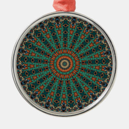 Ornement En Métal Mandala