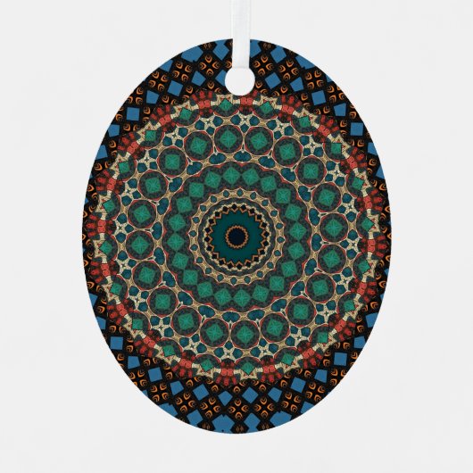 Ornement En Métal Mandala (Recto)