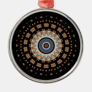 Ornement En Métal Mandala
