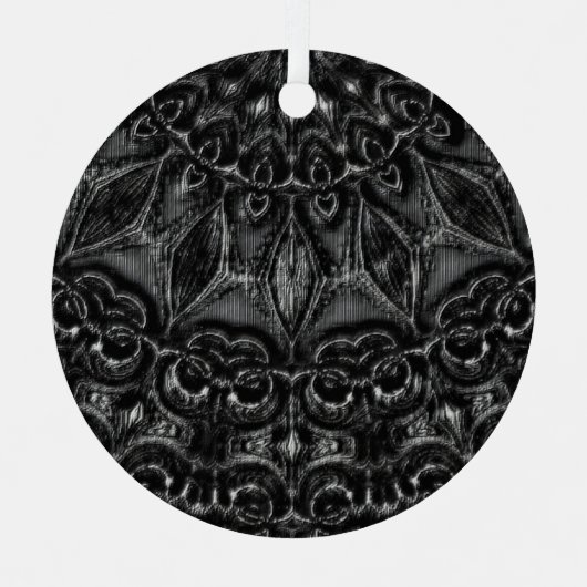 Ornement En Métal Mandala (Recto)