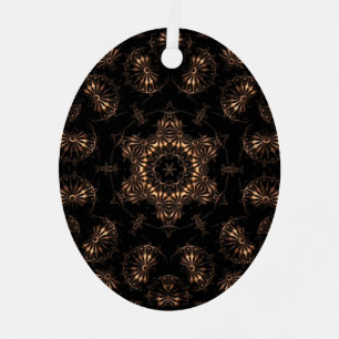 Ornement En Métal Mandala de l'âge de bronze