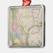 Ornement En Métal Mapa de los Estados Unidos de Mejico (Gauche)