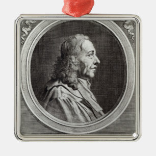 Ornement En Métal Marcello Malpighi a vieilli 67, 1694