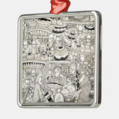 Ornement En Métal Marché (Gauche)