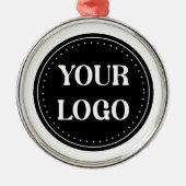 Ornement En Métal Mariage sur mesure, Élégant, Cadeaux Anniversaires (Devant)