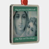 Ornement En Métal Marie et Jésus (Droite)