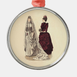 Ornement En Métal mariées Vintages mariages et demoiselle d'honneur