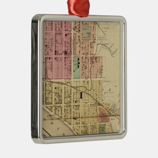 Ornement En Métal Marietta, Ohio (Droite)