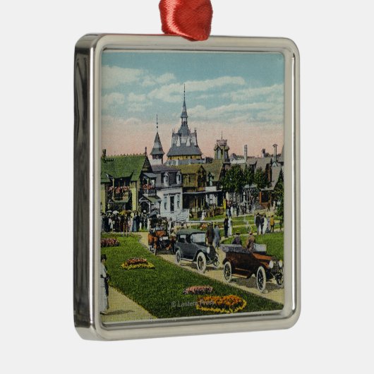 Ornement En Métal Martha's Vineyard, vue d'avenue d'océan (Droite)