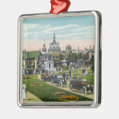 Ornement En Métal Martha's Vineyard, vue d'avenue d'océan (Gauche)