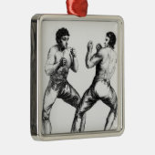 Ornement En Métal Match de boxe (Droite)