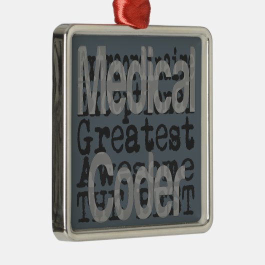 Ornement En Métal Médicale Coder Extraordinaire (Droite)